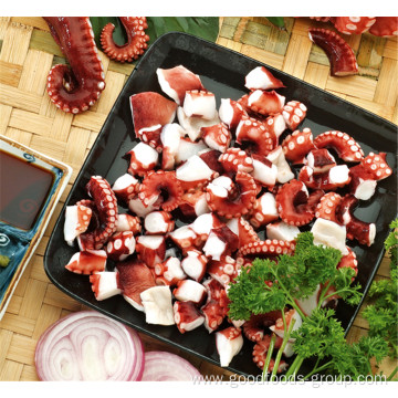 Delicious Seafood Boiled Octopus Cut